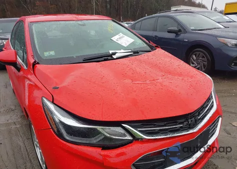 2016 Chevrolet Cruze Lt из США, поврежденный, VIN 1G1BE5SM8G7244657